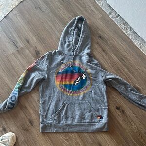 Aviator nation grey hoodie